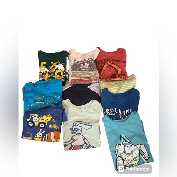 Old Navy Other - Old Navy Kid’s Graphic Tees Short Sleeve 10 Shirt Bundle